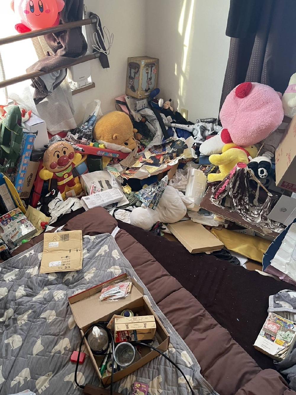 【ゴミ屋敷 片付け作業】一括見積もり比較サイトから最大3社の中からご依頼をいただきました！多摩市でゴミ屋敷片付作業です。