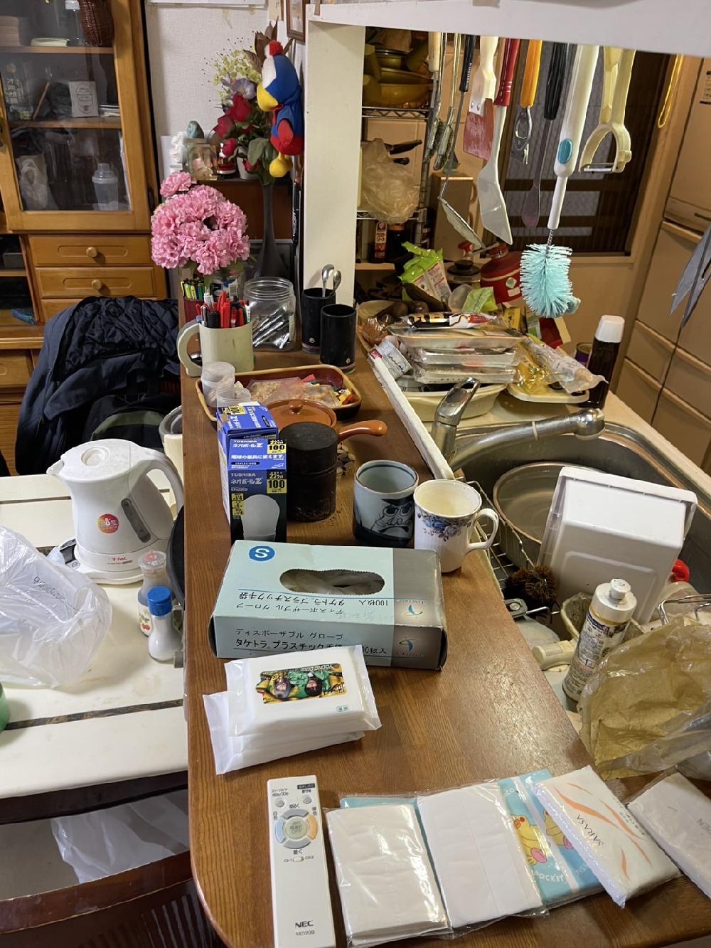 【ゴミ屋敷片付け作業】口コミサイトの高評価を見てご依頼をいただきました！狭山市でゴミ部屋、汚部屋の作業です。